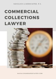 New York Commercial Collection Lawyer | Kavulich & Associates