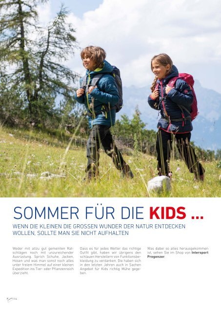 5. Intersport Pregenzer Winter/Sommer Magazin 2019