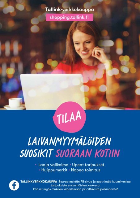 **Tallinn-Helsinki, March-April 2019, Spring Shopping Tallink light