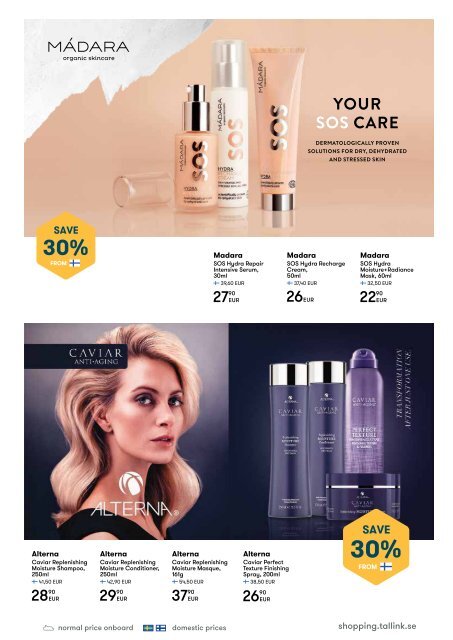 **Helsinki/Turku-Stockholm, March-April 2019, Spring Shopping Silja Line light