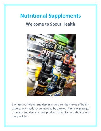 Nutritional Supplements