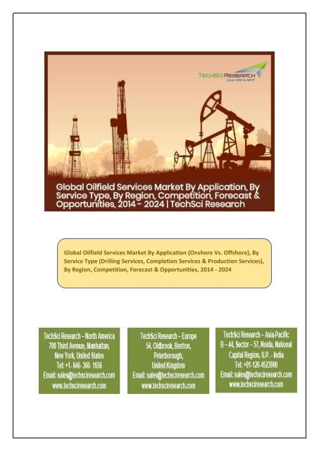 Global Oilfield Services Market Research Report 2019