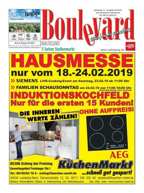 Boulevard Dachau Ausgabe Februar 2019