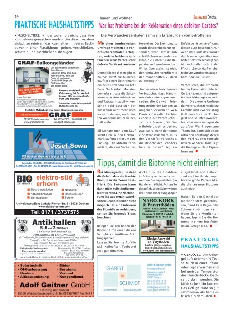 Boulevard Dachau Ausgabe Februar 2019