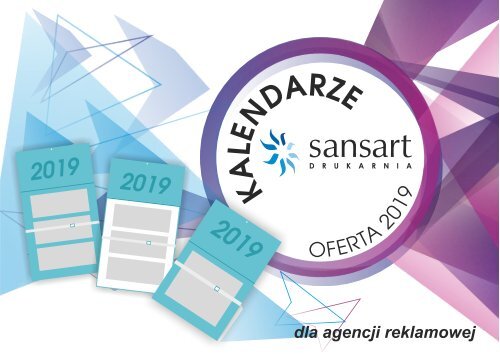 OFERTA 2019 KALENDARZE_sansart_AGENCJA