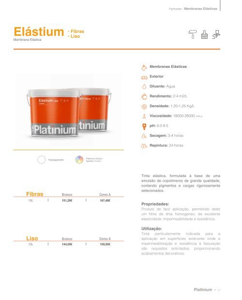 Platinium Catálogo Produtos 2019