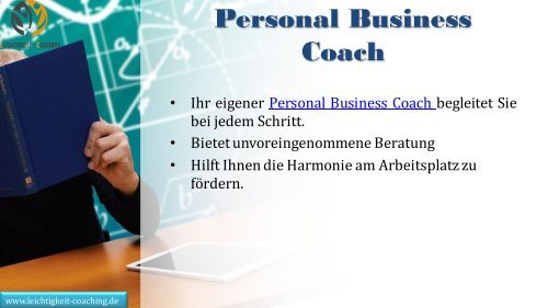 leichtigkeit coaching.de Translation