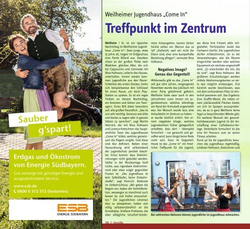 Tassilo, Ausgabe März/April 2019 - Das Magazin rund um Weilheim und die Seen