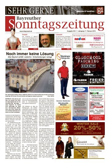 2018-02-17 Bayreuther Sonntagszeitung