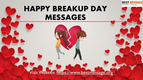 Best Breakup Day Messages Breakup Wishes Breakup Quotes