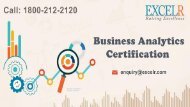 Business Analytics course in Bangalore