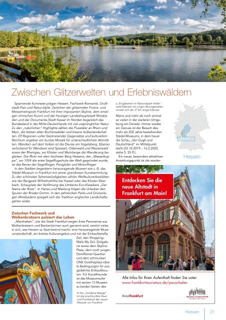 Ferienmagazin Deutschland 2019