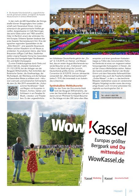 Ferienmagazin Deutschland 2019