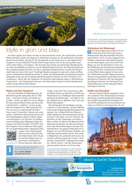 Ferienmagazin Deutschland 2019