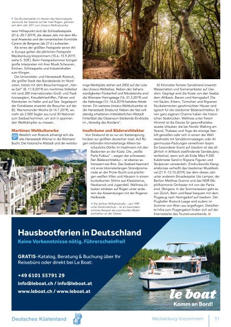 Ferienmagazin Deutschland 2019