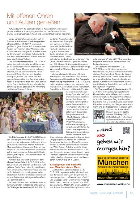 Ferienmagazin Deutschland 2019