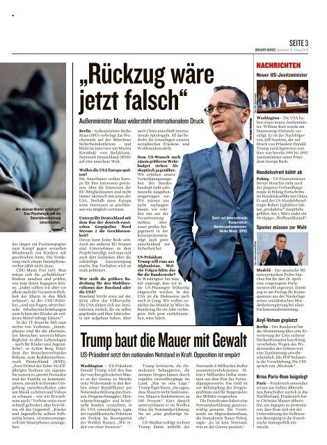 Berliner Kurier 16.02.2019