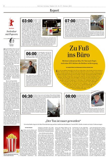Berliner Zeitung 16.02.2019