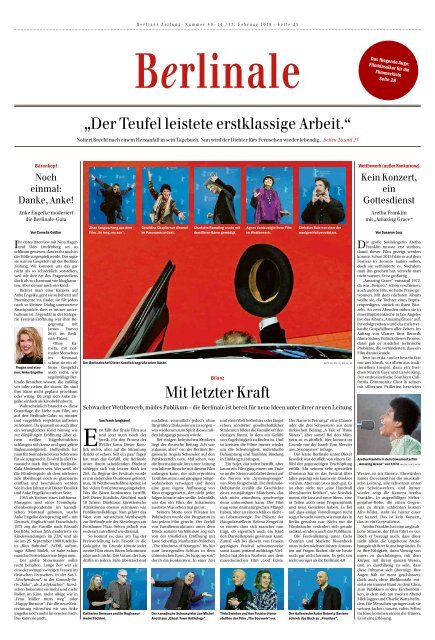 Berliner Zeitung 16.02.2019