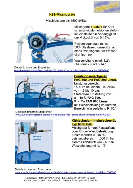 KSS Pflege Katalog