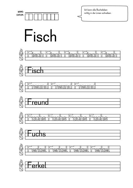 SCHREIBTRAINING 2: WÖRTER SCHREIBEN