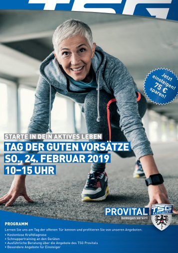 Tag der guten Vorsätze Provital_Tag 24.02.2019
