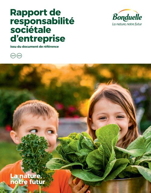 Bonduelle Rapport Rse 2017 2018