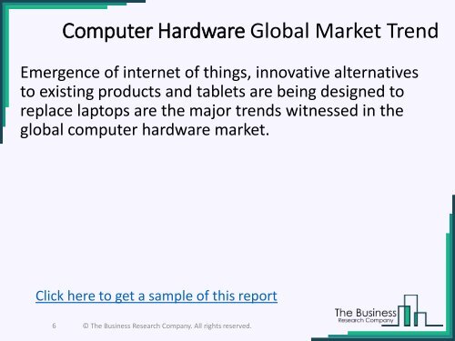 Computer Hardware Global Market Report 2019