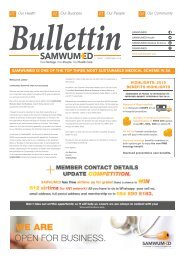 Samwumed Bulletin February 2019  - 1 Issue