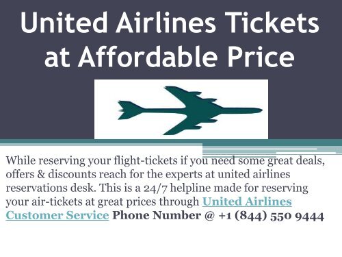 How to find online Booking Tickets in United Airlines?