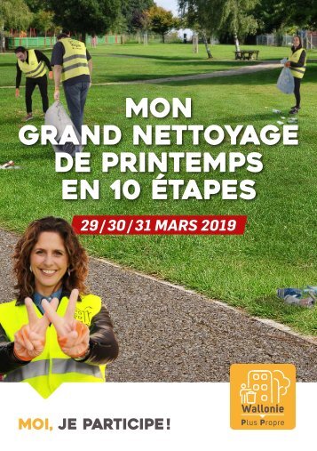 Guide de ramasse pour le Grand nettoyage de Printemps 2019