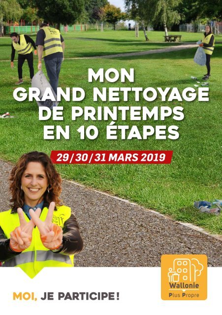 Guide de ramasse pour le Grand nettoyage de Printemps 2019