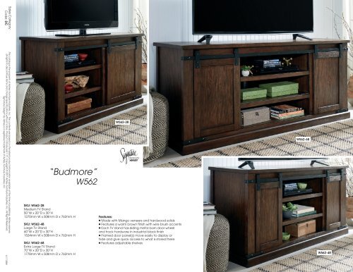 Signature Design by Ashley - Entertainment Furniture Catalog