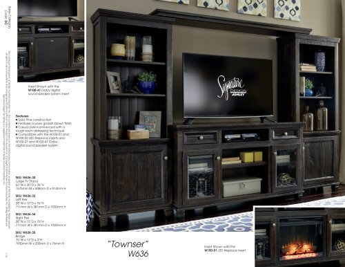 Signature Design by Ashley - Entertainment Furniture Catalog