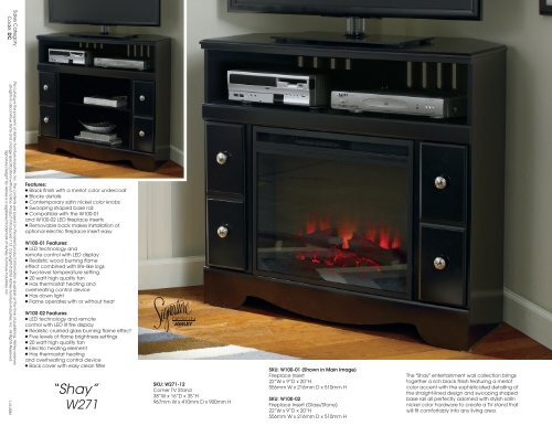 Signature Design by Ashley - Entertainment Furniture Catalog