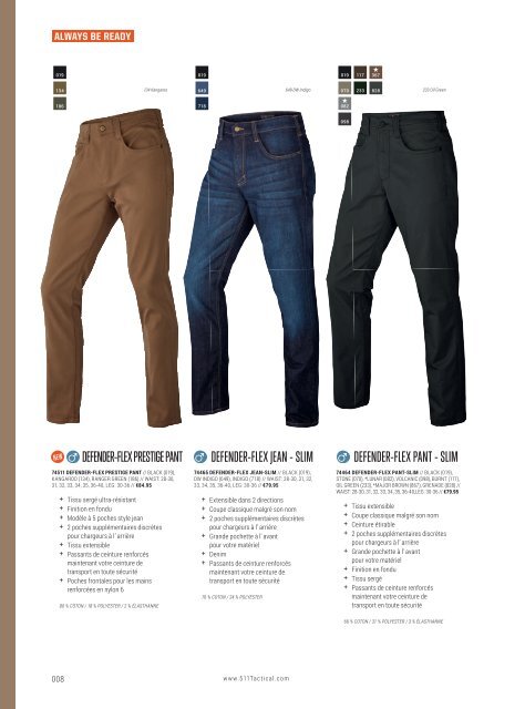 5.11 Tactical - Spring/Summer - French Corporate