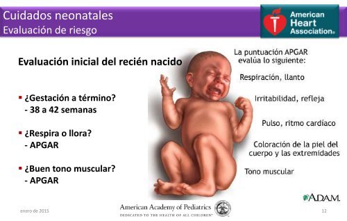 Cuidados neonatales y pediatria