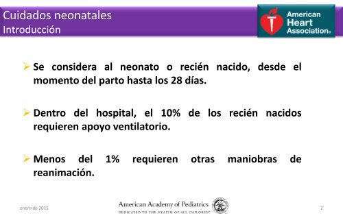 Cuidados neonatales y pediatria