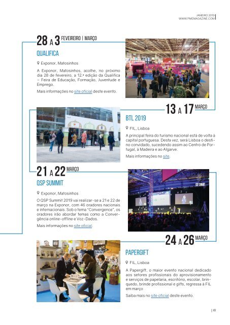 PME Magazine - Edição 11 - Janeiro 2019