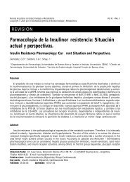 Farmacología de la Insulinor resistencia: Situación actual y ...