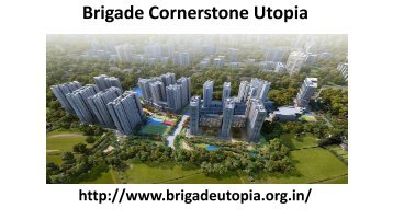 Brigade Cornerstone Utopia Luxury Apartment Bangalore
