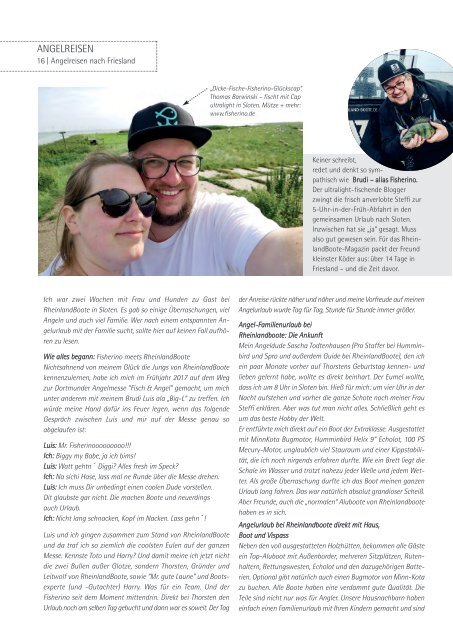 RheinlandBoote Reisemagazin 2019