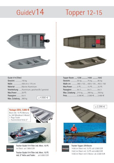 RheinlandBoote katalog Angelboote 2019