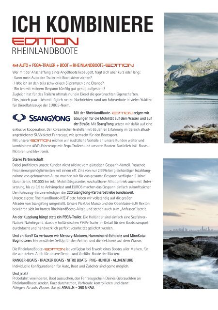 RheinlandBoote katalog Angelboote 2019