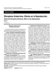 Disruptores Endocrinos. Efectos en la Reproducción. Endocrine ...