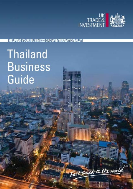 Thailand Business Guide - UK Trade & Investment