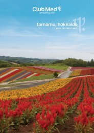 SG Flyer - Club Med Tomamu Japan Summer