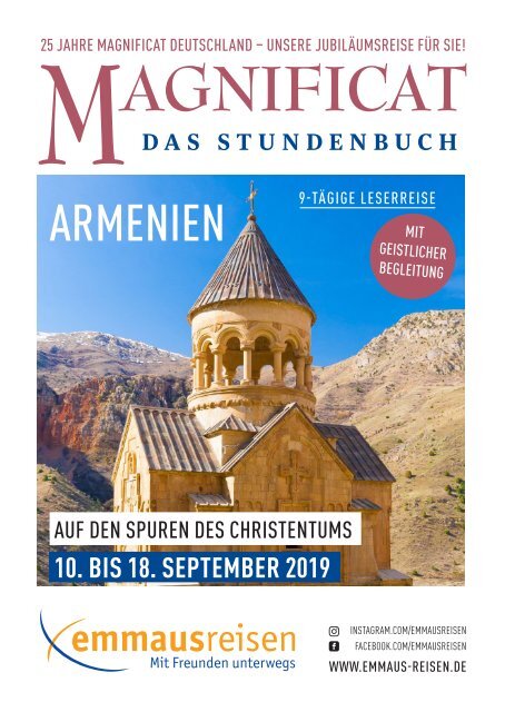 Leserreise nach Armenien