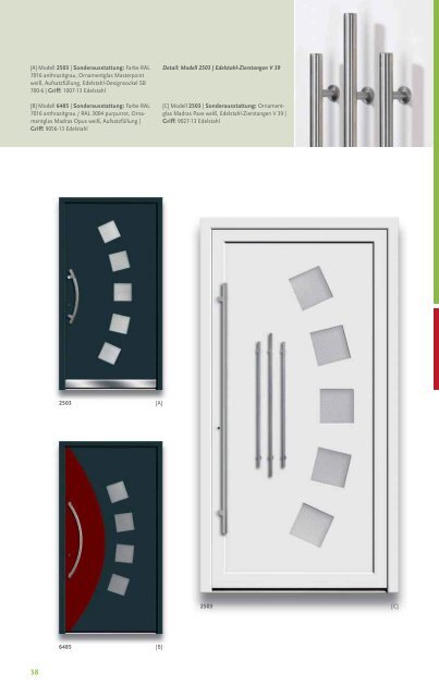 Premium Katalog - Kolmer Fenster - Türen Wintergarten GmbH