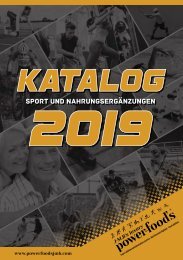 Power-Food’s J-M.B Katalog 2019